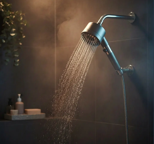 Pommeau de douche spa anti-calcaire